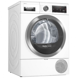 MÁY SẤY TỤ HƠI VỚI BƠM NHIỆT 9KG BOSCH HMH.WTX87MH0SG | Serie 8